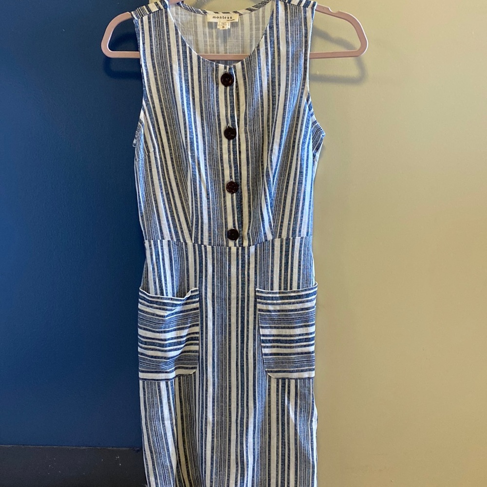 Monteau Stripped Dress